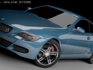 bmw m6 3D Model