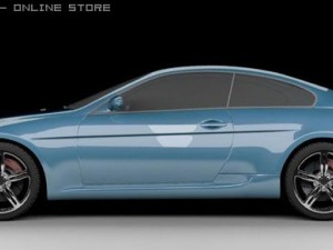 bmw m6 3D 模型