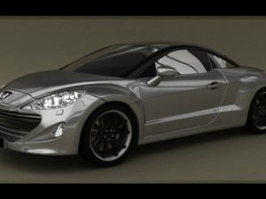 peugeot  rcz 3D Model