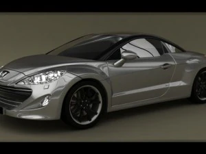peugeot rcz Model 3D