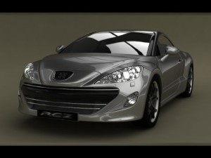 peugeot  rcz 3Dモデル