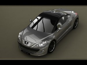 peugeot  rcz 3Dモデル