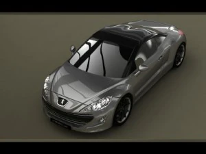 peugeot  rcz 3D Model