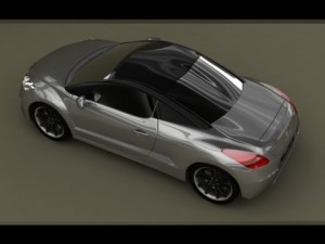 peugeot  rcz 3Dモデル