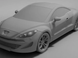 peugeot  rcz 3D Model