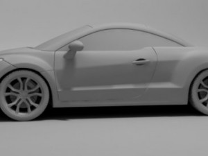 peugeot  rcz 3Dモデル