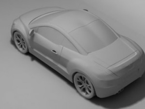 peugeot  rcz 3Dモデル