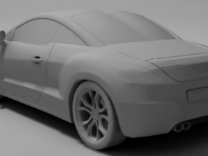 peugeot  rcz 3Dモデル