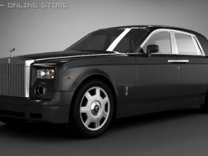 劳斯莱斯幻影VII 3D 模型