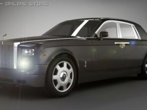 rolls royce phantom vii 3D Модель