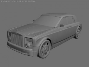 rolls royce phantom vii 3D Модель