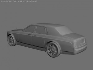rolls royce phantom vii 3D Модель
