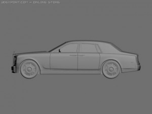 rolls royce phantom vii 3D Модель