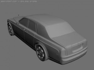 rolls royce phantom vii 3D Model