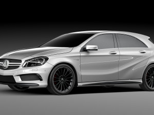 Mercedes-benz a45 amg Model 3D