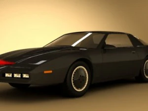 pengendara ksatria k2000 Model 3D