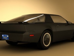 knight rider  k2000 3D Модель