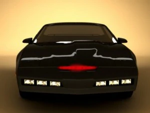 knight rider  k2000 3D Model