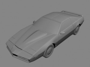 knight rider  k2000 3D Модель
