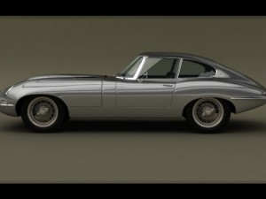 jaguar etype coupe 3D Model