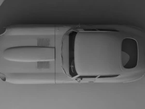 jaguar etype coupe 3D Model