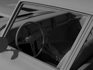 jaguar etype coupe 3D Model