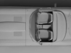 jaguar etype convertible 3D Model