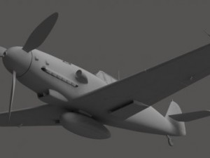 messerschmitt bf 109 3D Model