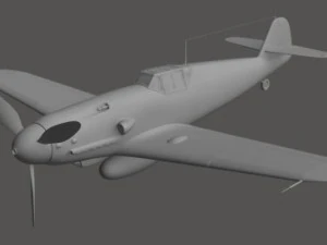 messerschmitt bf 109 3D Model