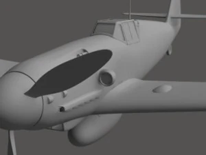 messerschmitt bf 109 3D Model