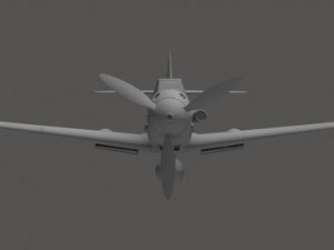 messerschmitt bf 109 Model 3D
