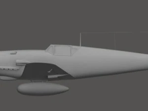 messerschmitt bf 109 3D Model