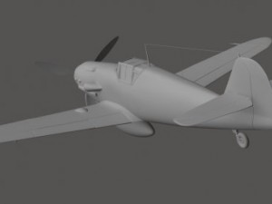 messerschmitt bf 109 Model 3D