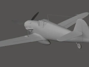 messerschmitt bf 109 3D Model