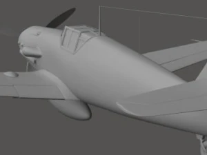messerschmitt bf 109 3D Model