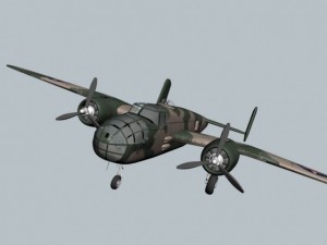 b25 mitchell 3D Model