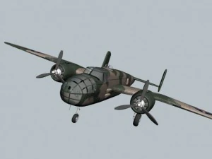 b25 mitchell 3D Model
