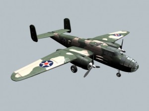 b25 mitchell 3D Model