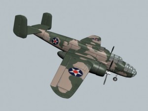b25 mitchell 3D Model