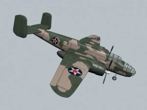 b25 mitchell 3D Model
