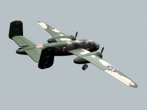 b25 mitchell 3D Model