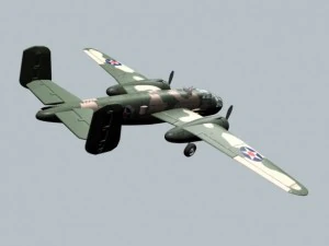 b25 mitchell 3D Model