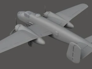 b25 mitchell 3D Model