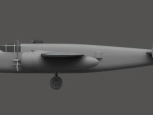 b25 mitchell 3D Model