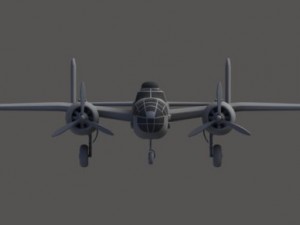 b25 mitchell 3D Model