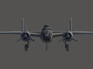 b25 mitchell 3D Model