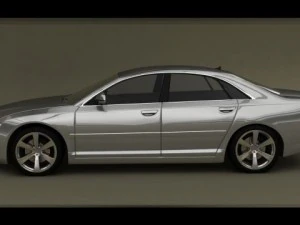audi a8 w12 3D Model