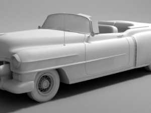 cadillac eldorado 1953 3D Model