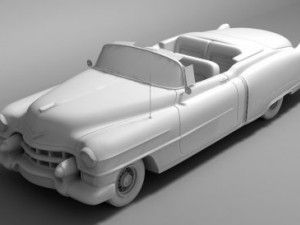cadillac eldorado 1953 3D Model