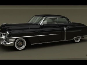 cadillac deville coupe 1953 3D Model